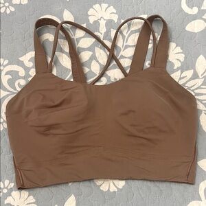 lululemon athletica Brown Sports Bra